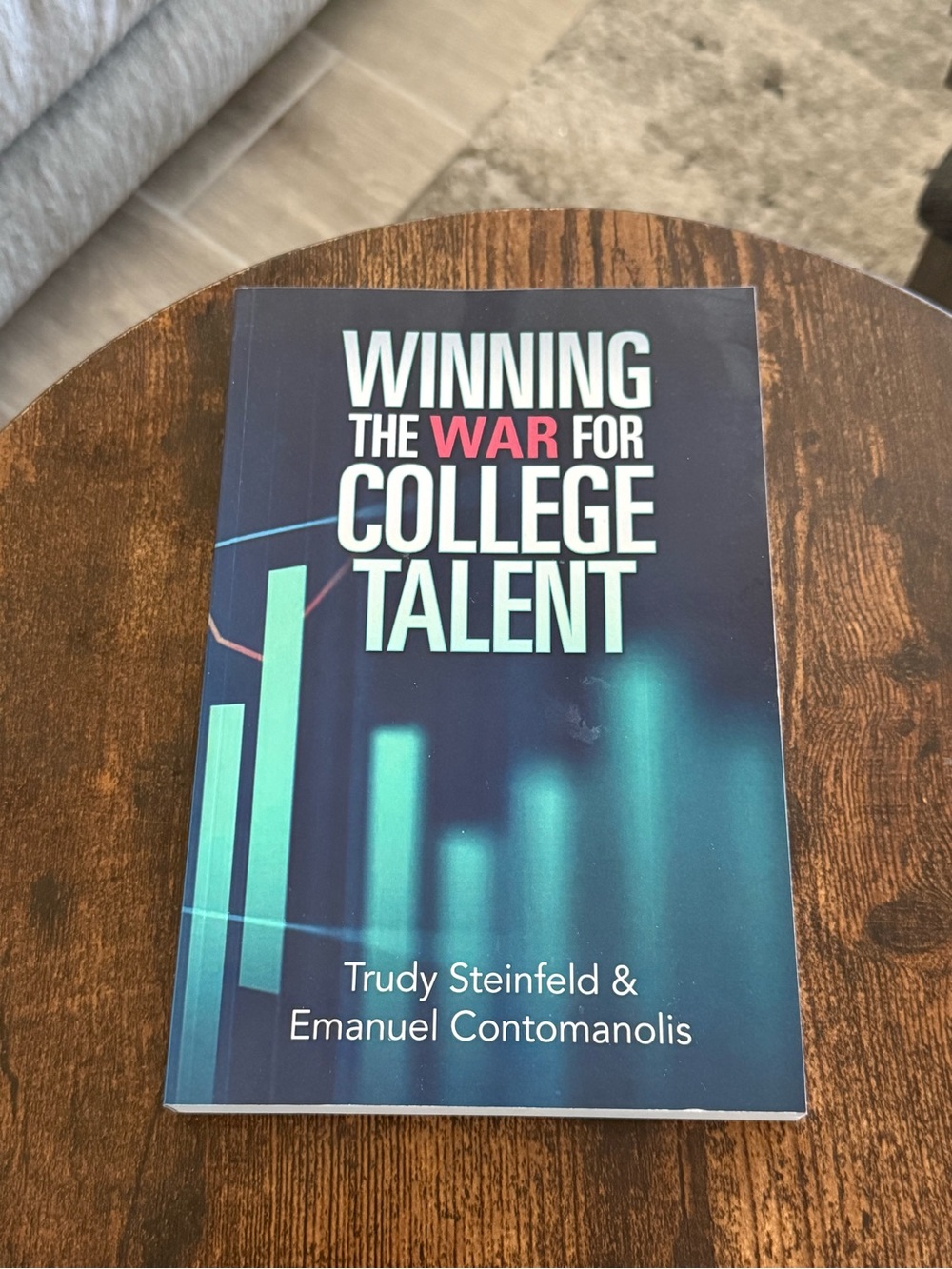 Winning the War for College Talent - Teal & Navy Paperback